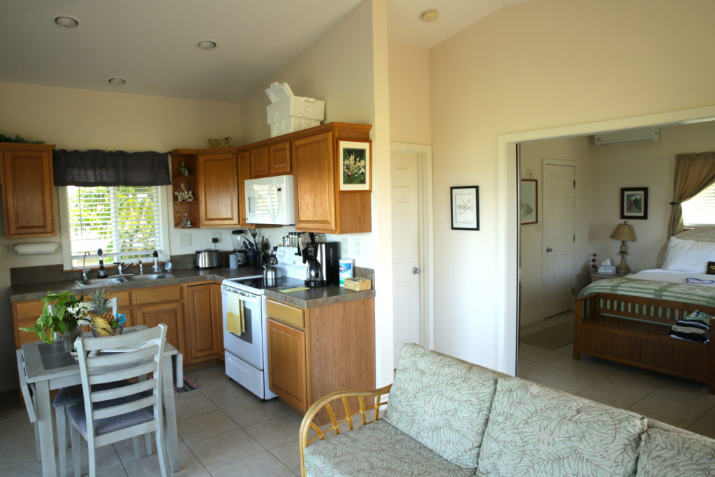 kitchen from living room