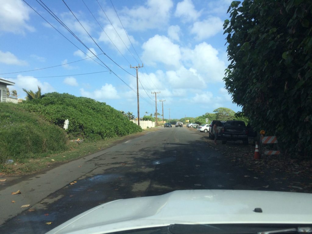 driveway ahead