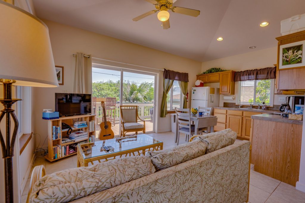 kitchen & living from front door